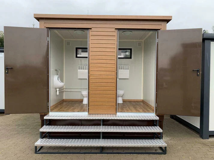 Contentor Sanitário Duplo Autónomo com Depósito para Campismo e Festivais - Image 9