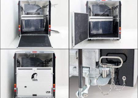 Reboque Van Cheval Liberté Maxi 3 para 3 Cavalos (4,00 x 2,07 m – MMA 3500 kg)