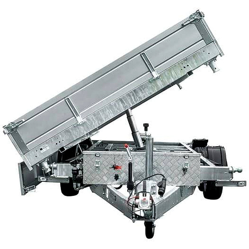 Reboque Basculante Hidráulico 3 Eixos 6m 3500kg UNITRAILER TASKER - Image 2
