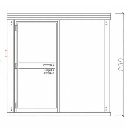 Módulo Sanitário Adaptado PMR para Mobilidade Reduzida - Novo - Image 6