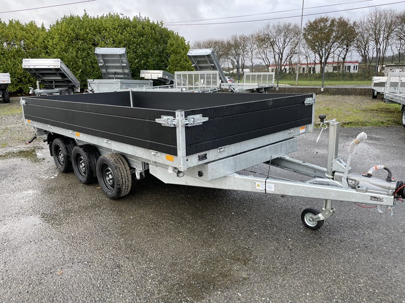 Reboque Basculante Trilateral Saris K3 Eixo Triplo 4,06 x 2,04 m (MMA 3500 kg) - Image 2