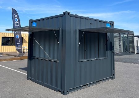 Contentor Marítimo 10 Pés High Cube Adaptado para Escritório