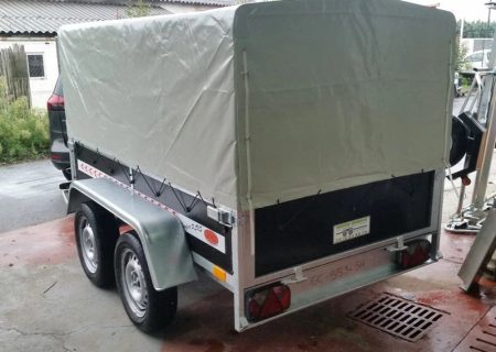 Reboque de Bagagem Boro Niewiadow BOK725D Galvanizado (MMA 750 kg)