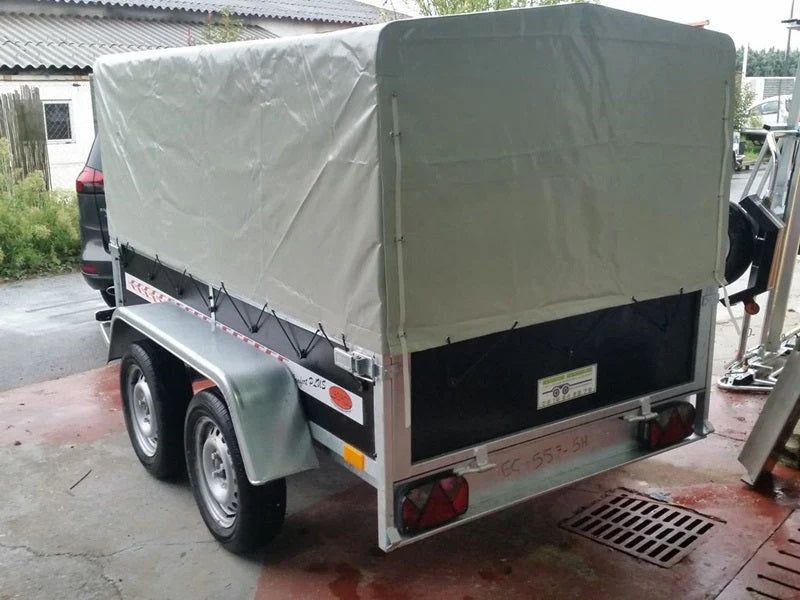 Reboque de Bagagem Boro Niewiadow BOK725D Galvanizado (MMA 750 kg)