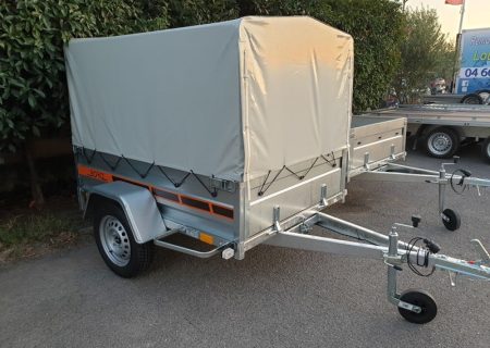 Reboque de Bagagem Boro Niewiadow BO717 Standard com Lona (MMA 750 kg)