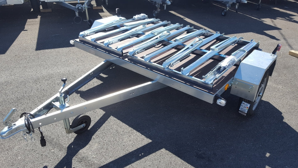 Reboque Porta-Bicicletas Orme-R186 – Transporte Seguro para 9 Bicicletas