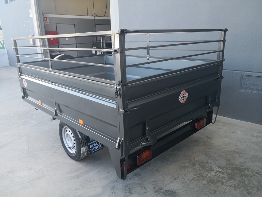Reboque 1 Eixo 2.500 x 1.700 x 500 mm com Rodas 13″ por Baixo – MMA 750 kg - Image 3