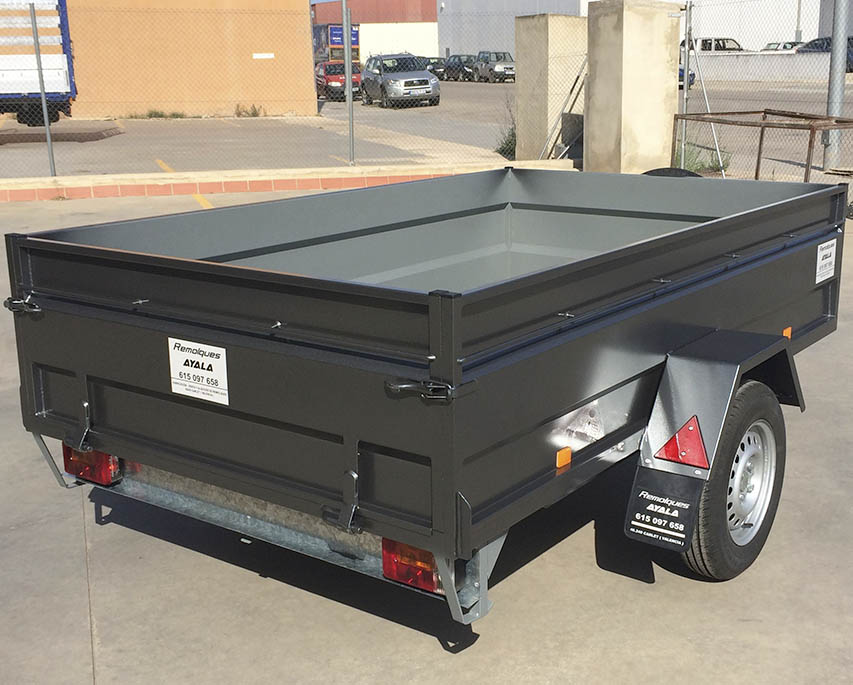 Reboque 1 Eixo 3.000 x 1.500 x 500 - MMA 750 kg