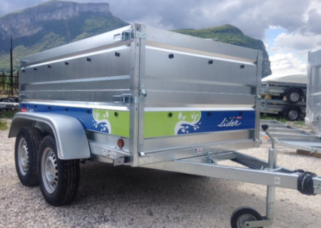 Reboque 2 Eixos Lider FLORENCE 39″0 500/750 Kgs