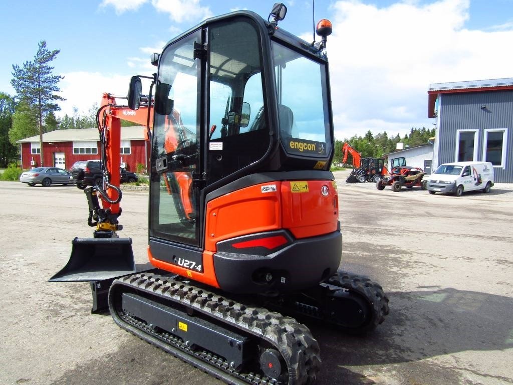 Miniescavadora Kubota U27-4 (2,7 T) Nova + 3 Baldes - Image 2