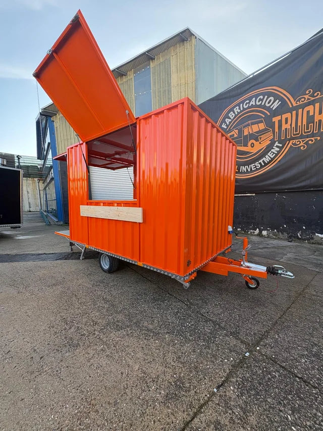 Reboque Stand Modular Food Truck para Eventos, Bares e Feiras