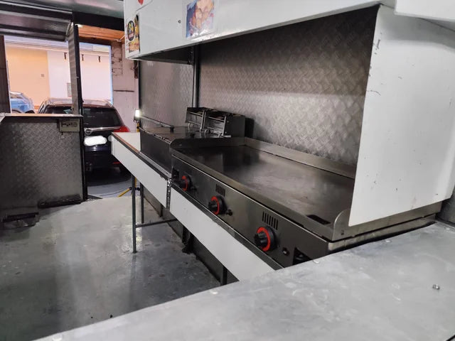 Reboque Cozinha Móvel Food Truck Premium em Inox Completa - Image 2