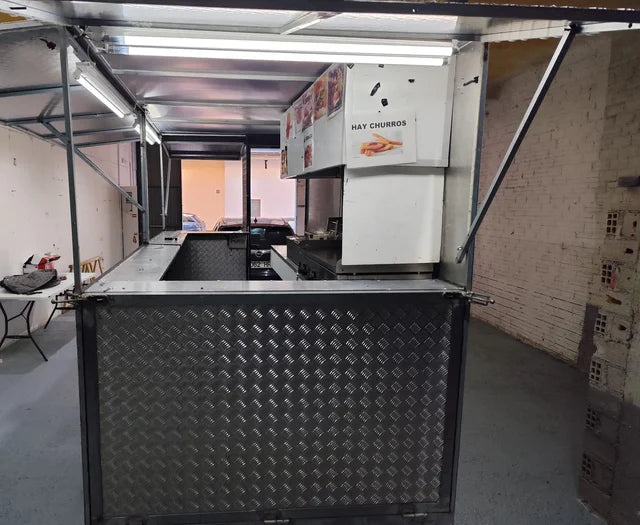 Reboque Cozinha Móvel Food Truck Premium em Inox Completa - Image 8