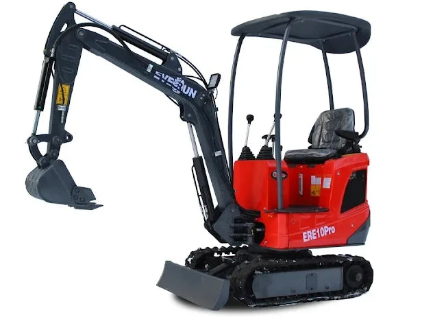 Miniescavadora Everun ERE10 PRO com Engate Rápido - Image 15