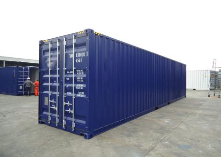 Contentor marítimo High Cube de 40 Pés